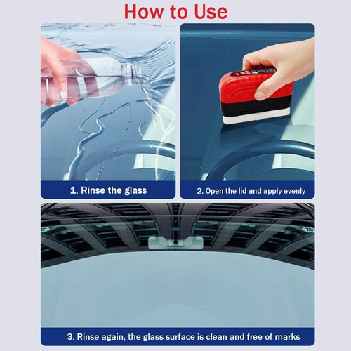 120ml Cepillo Para Limpiar Parabrisas Coche Limpiacristales