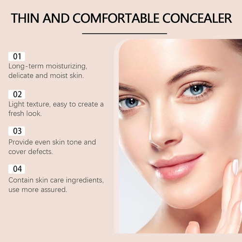 Base De Maquillaje Correctora Instantánea Con Brocha Integra