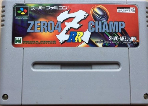 Zero 4 Champ Rr Z - Famicom Super Nintendo - Jp Original (Usado)