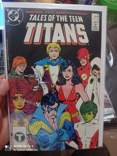 Cómic Dc En Inglés Tales Of The Teen Titans No.91  4