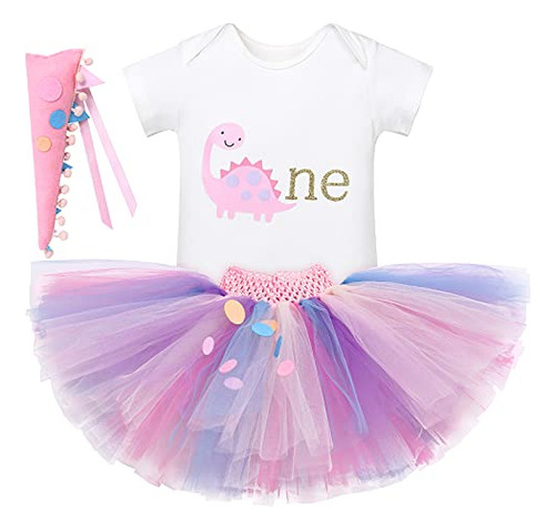 Dinosaurio Outfits Chicas Cake Bebé Smash Primer Sbf4p