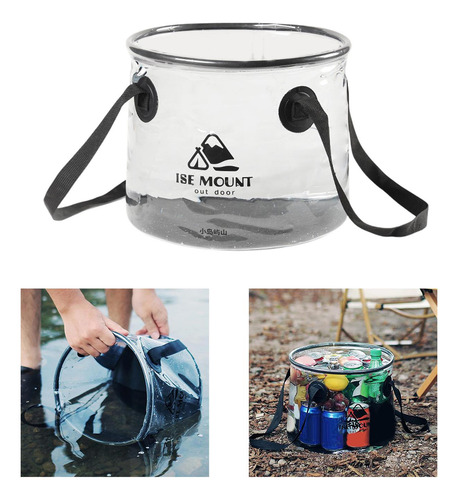 Cubo De Agua Plegable Cubo Plegable Multiusos Para 20l