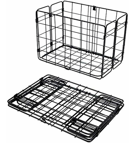 Wald W582bl 582 - Cesta De Bicicleta Plegable Trasera (12.7.