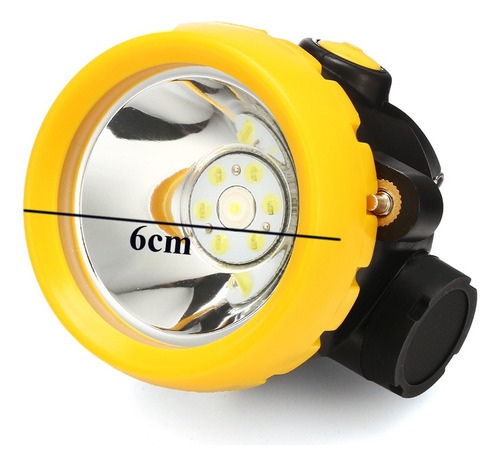 Nueva Linterna Minera Inalámbrica Con Luz Led 1w 3500lux