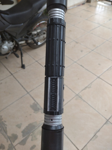 Imagem 1 de 5 de Sabre De Luz Duplo S.w. Personalizável Sem Lâmina Retrátil