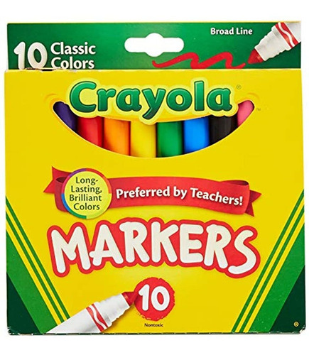 Marcadores Y Resaltadores Amplia Línea De Crayones Clásicos