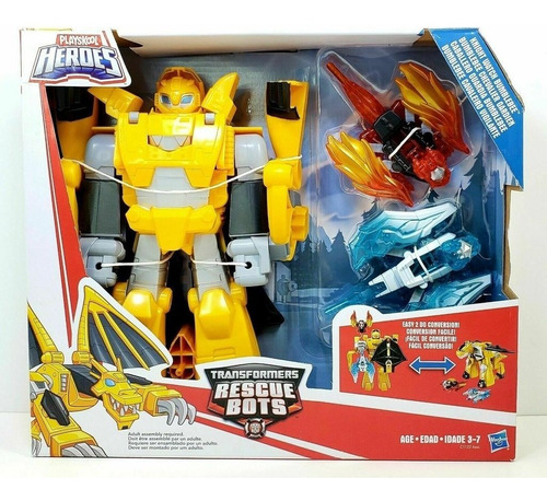Muñeco Transformers Bumblebee Rescue Bots, C1122 Hasbro