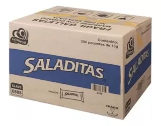 Galletas Saladas Gamesa Caja De 200 Paquetes De 13 G C/u