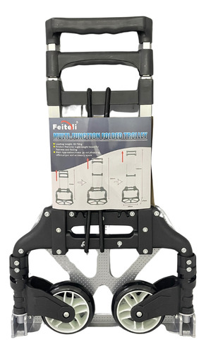 Diablo De Carga Plegable Feiteli Extensible 70 Kg Con Liga N