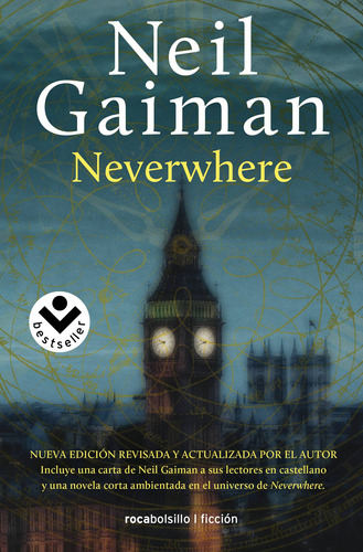Neverwhere, de Gaiman, Neil. Serie Ficción Editorial ROCA TRADE, tapa blanda en español, 2021