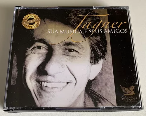 Cd Fagner - Sua Música E Seus Amigos Box 5 Cds - C/ Encarte