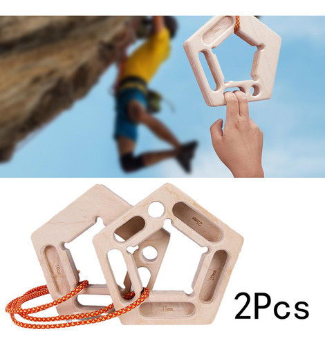 Hangboard Escalada En Roca Sostiene Fortalecedor De Dedos