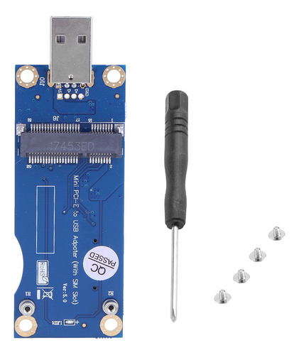 Mini Adaptador Pci-e A Usb+ranura Sim De 6/8 Pines Para Wwan