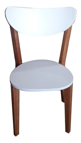 Silla Comedor Madera Paraiso Laqueada Nordica Oferta