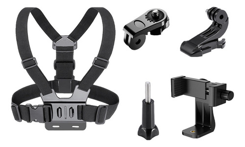 Arnés De Montaje Ajustable Correa De Pecho Para Gopro Cámara