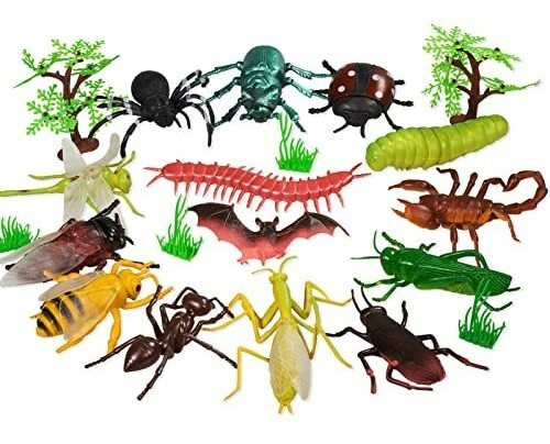 14 Pcs Big Bugs Juguetes Para Niños 3-5 Grandes 683zs