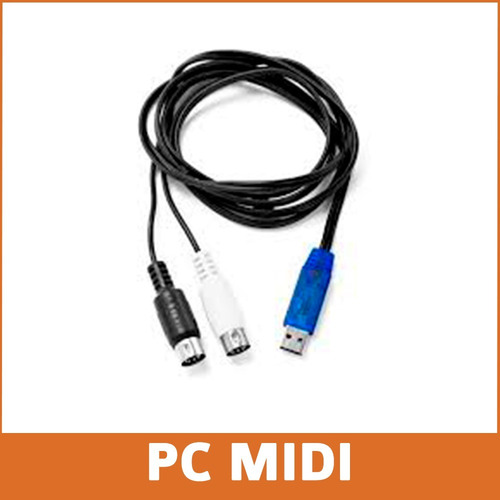 Imagen 4 de 8 de Interfaz Midi A Usb Midilink Compatible Con Todas Las Marcas
