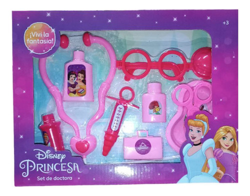 Set Juego De Doctora Disney Princesas Estetoscopio Y Mas