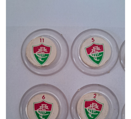 Botão Canindé Fluminense - Modelo Transparente - Antigo (Usado)