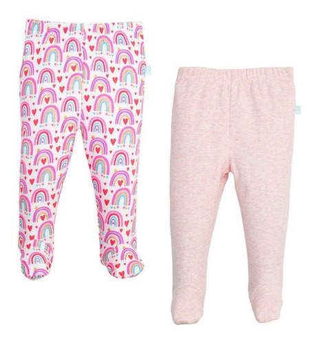 Set 2 Piezas Pantys Bambino Creations Arcoiris Rosado