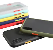 Comprar Carcasas Para iPhone De Silicona Color Matte Estilo Bumper 