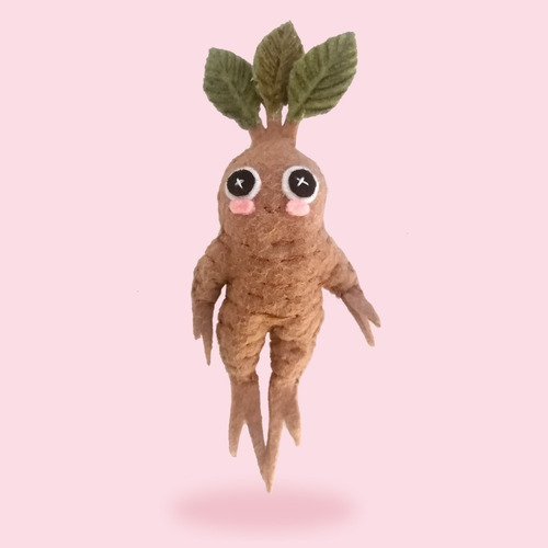 Mandragora Harry Potter Mandrake Hermione Voldemort 30 Cms (Usado)