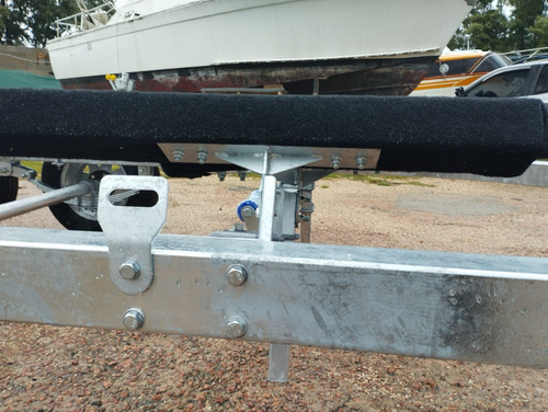 Trailer Verado Galvanizado Doble Eje Nautica Cruceros 660db