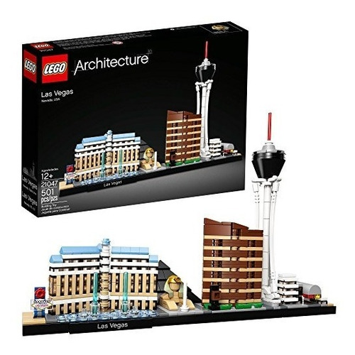 Lego Arquitectura Las Vegas 21047 501 Piezas Multi