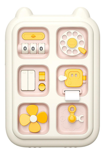 Tablero Ocupado Para Niños Pequeños, Desarrollo De Rosa