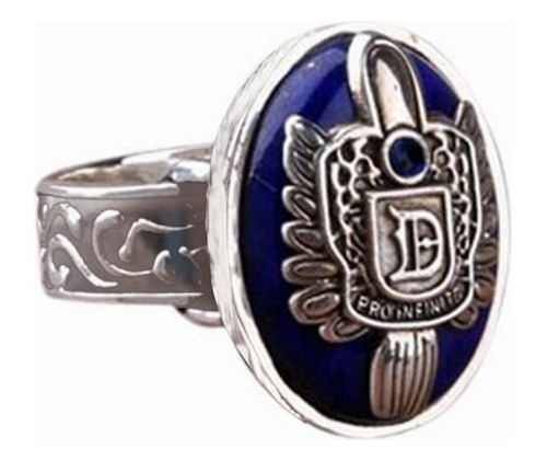 Anillo Con Escudo Vintage De Vampire Diaries Dedo