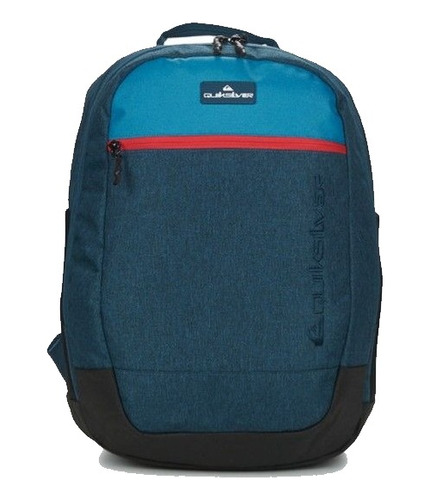 Mochila Quiksilver Modelo Schoolie Cooler Azul Importada