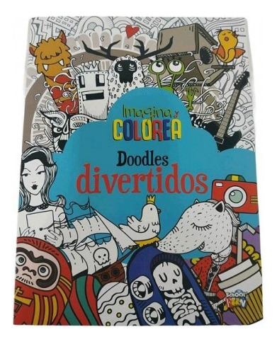 Imagina Y Colorea-doodles Divertidos  - Joseph Alchalel