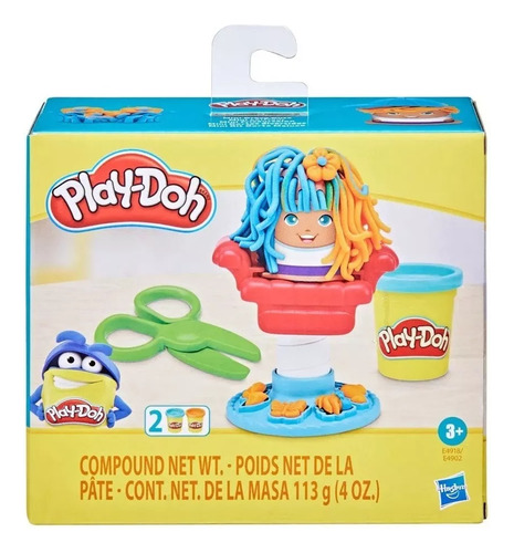 Masa Play Doh Juego Mini Tijeras Locas Peluqueria Hasbro 