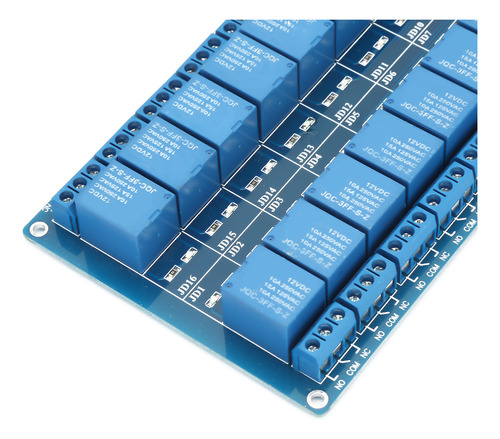 Placa De Control De Interfaz De Módulo De Relé 12v De 16 Can