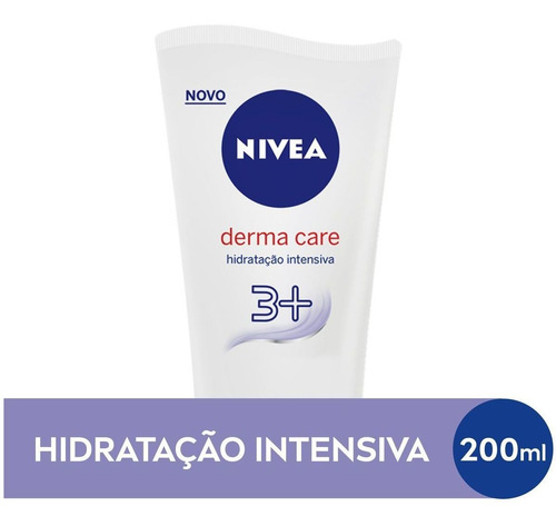 Tubão Grande Nive Hidratante Corporal Dermacare 200ml Nivea