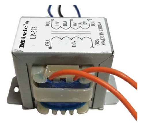 Lp-573 Transformador Ac/ac 12--0--12v 1a            