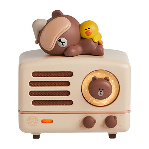 Altavoz   Otr Line Friends Sintonizador Retro De Perill...