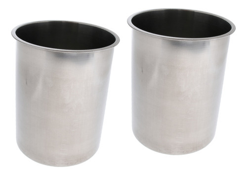 2 Cubos De Hielo Para Champán De Acero Inoxidable, 1,5 Litro