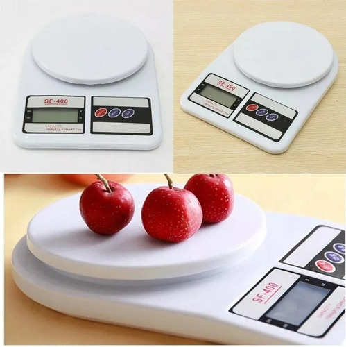 Imagen 5 de 7 de Balanza De Cocina Electronica Digital C/ Pilas De 1g A 10kg