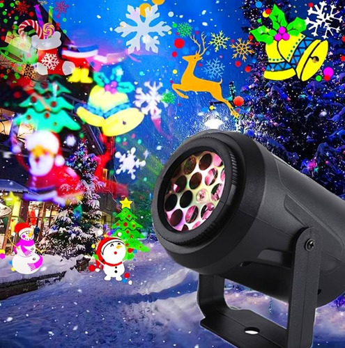 Proyector De Led Para Decoración Navideña