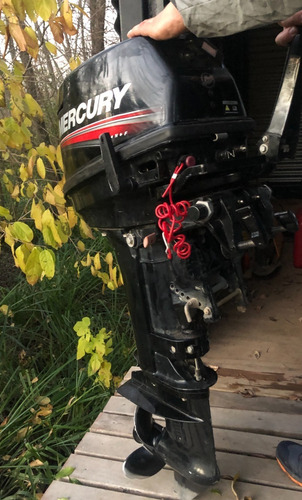 Imagen 3 de 10 de Motor Fuera De Borda Mercury 15 Hp 2tiempo Usado Como Nuevo!