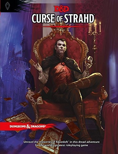 Book : Curse Of Strahd (dungeons And Dragons) - Wizards Rpg