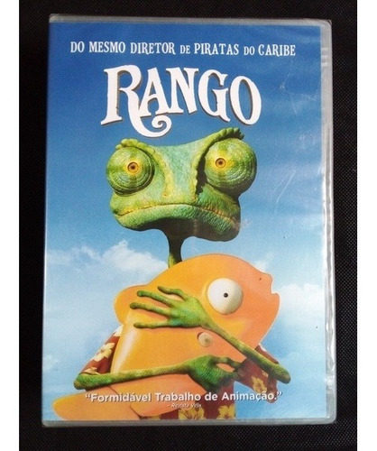 Dvd Rango - Lacrado - Gore Verbinski