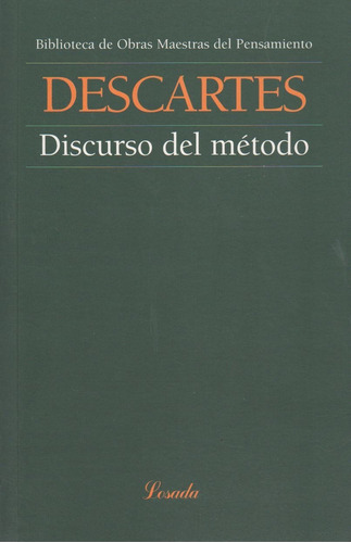 Discurso Del Metodo, El