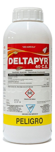 Insecticida Y Acaricida Liquido Deltapyr Dimetoato De 950 Ml