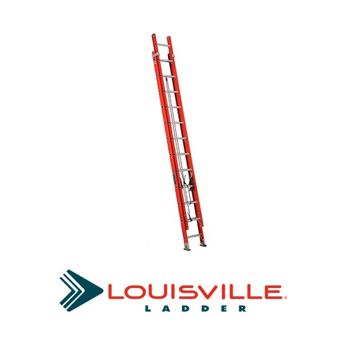 Louisville Escalera Extensible De Fibra De Vidrio De 28 Pies