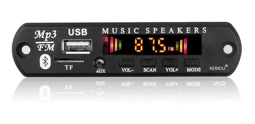 Modulo Mp3 Multifuncion Radio Fm Mp3 Bluetooth Memoria Aux