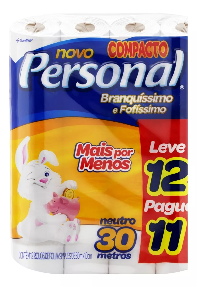 Primeira imagem para pesquisa de papel higienico personal