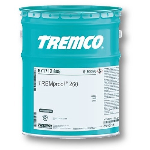 Tremproof 260 - Membrana Líquida Impermeable, Tineta 18,9 L