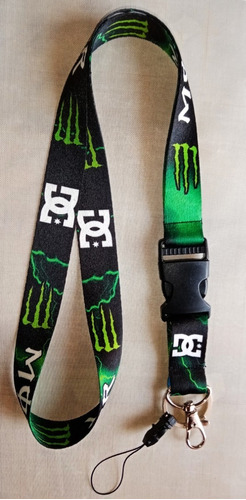 Lanyard Cinta Portagafete Monster Dc